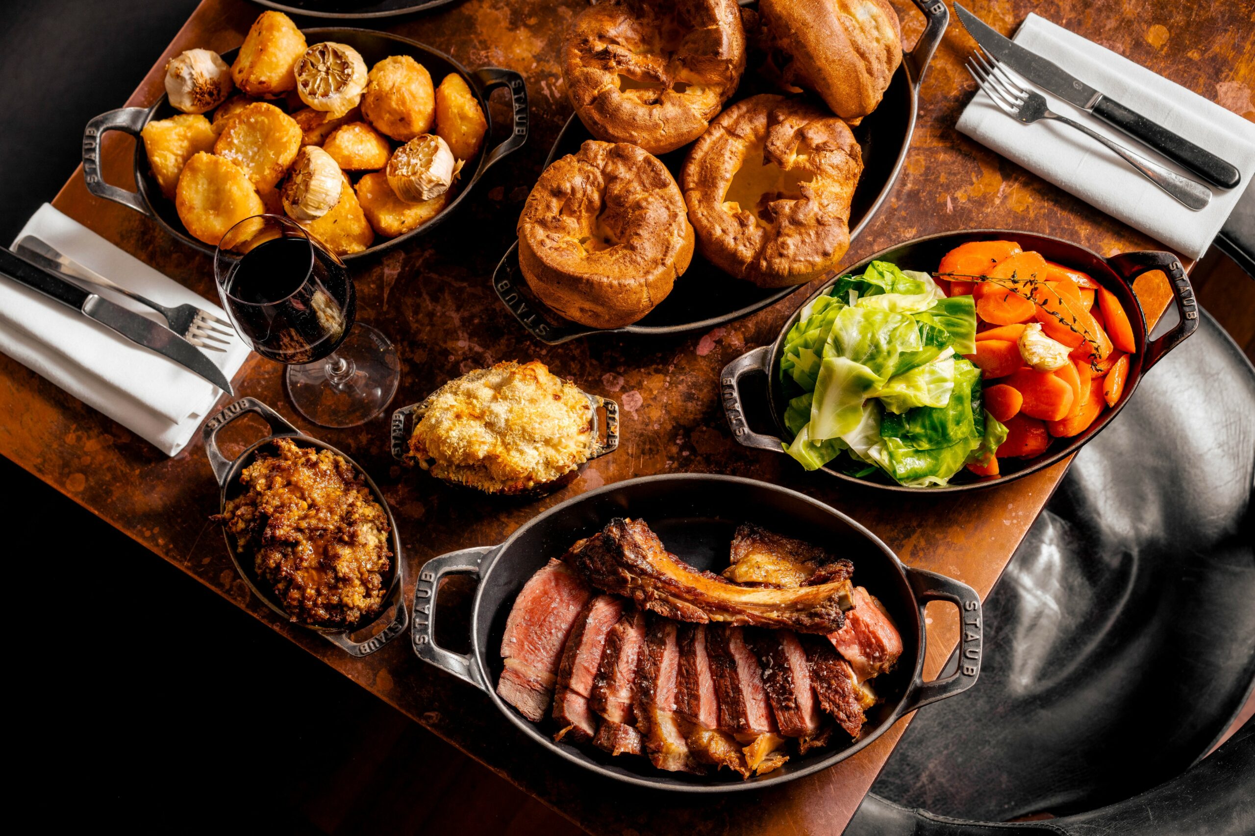 Sunday Roast at Hawksmoor Chicago