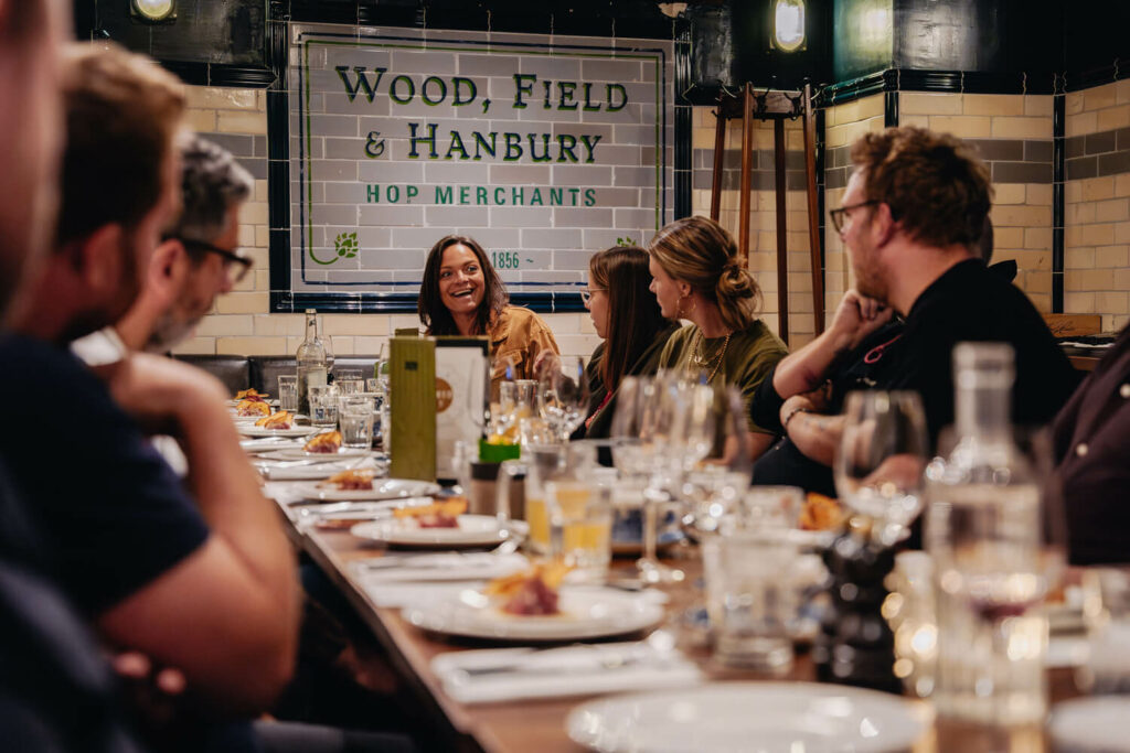 Hawksmoor Beefsteak Club diners
