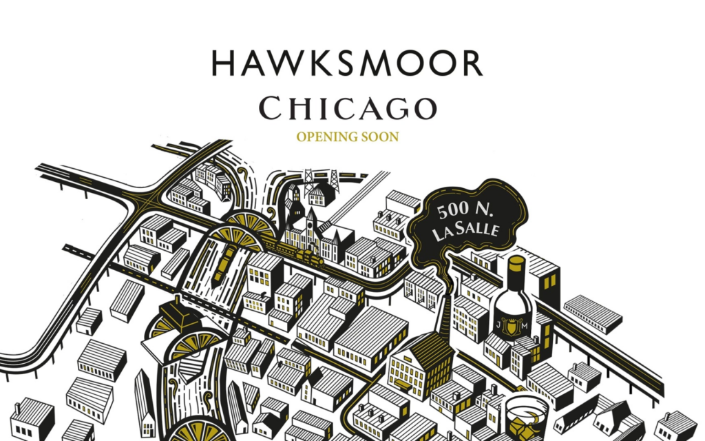 Menu cover Designs 1 Hawksmoor Chicago menu cover design
