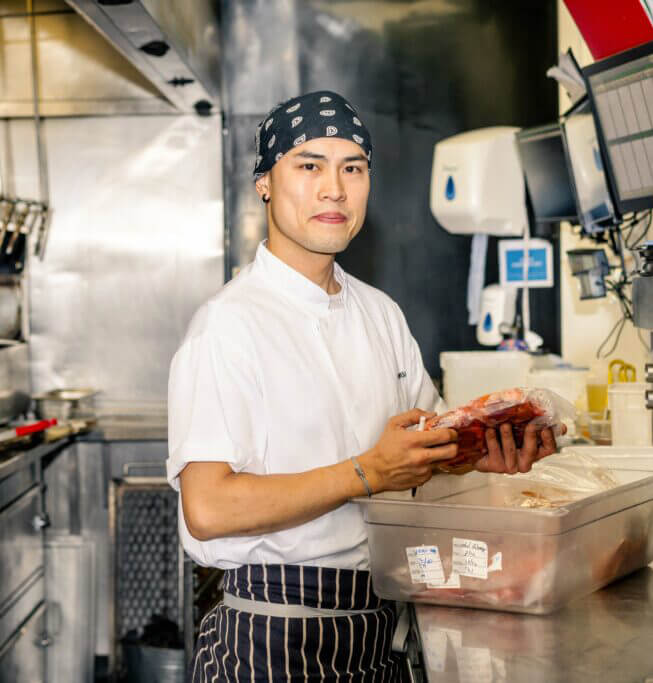 Hospitality Heroes 2024 8 Romano Benson Serrano Salas, chef de partie at Knightsbridge, London