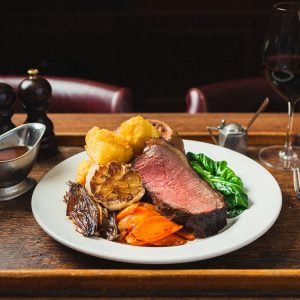 Sunday roast in London
