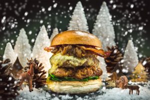 Hawksmoor Christmas Burger
