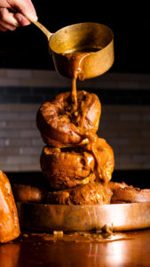 Yorkshire puddings and gravy