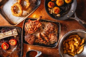 Mixed Grill Overhead Shot