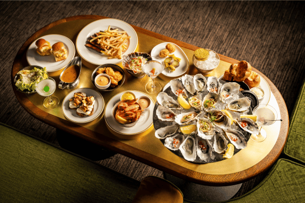 Martini Bar 6 Bar snacks at St Pancras