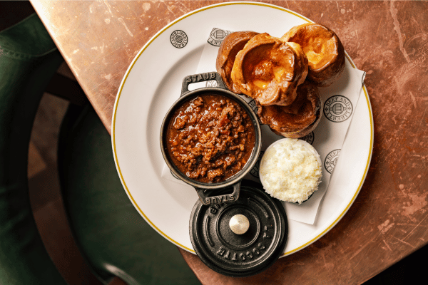 Martini Bar 16 Sloppy joes with Yorkshire pudding