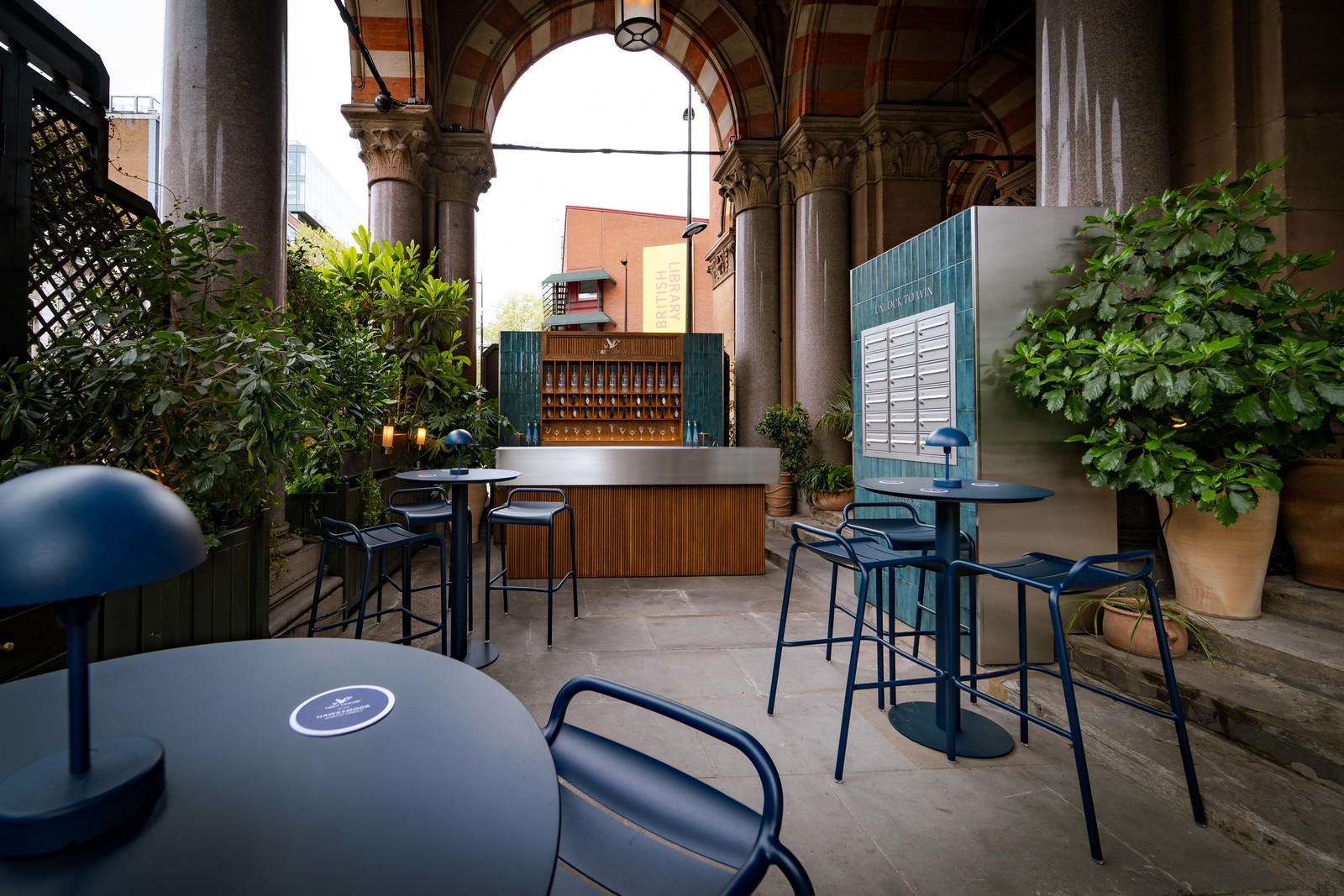 Greay Goose x Hawksmoor terrace