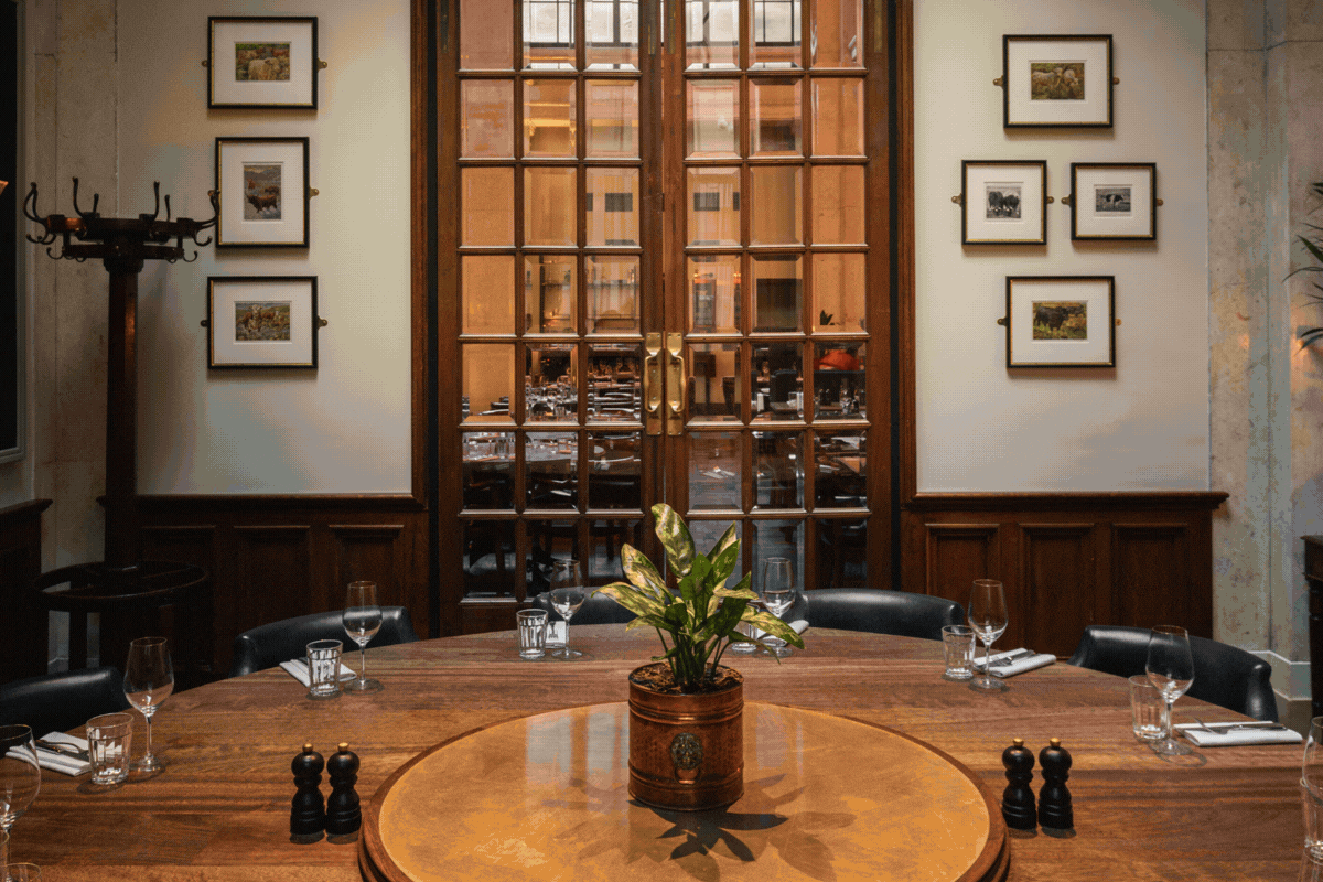 A gif showing UK venues and experiences at Hawksmoor