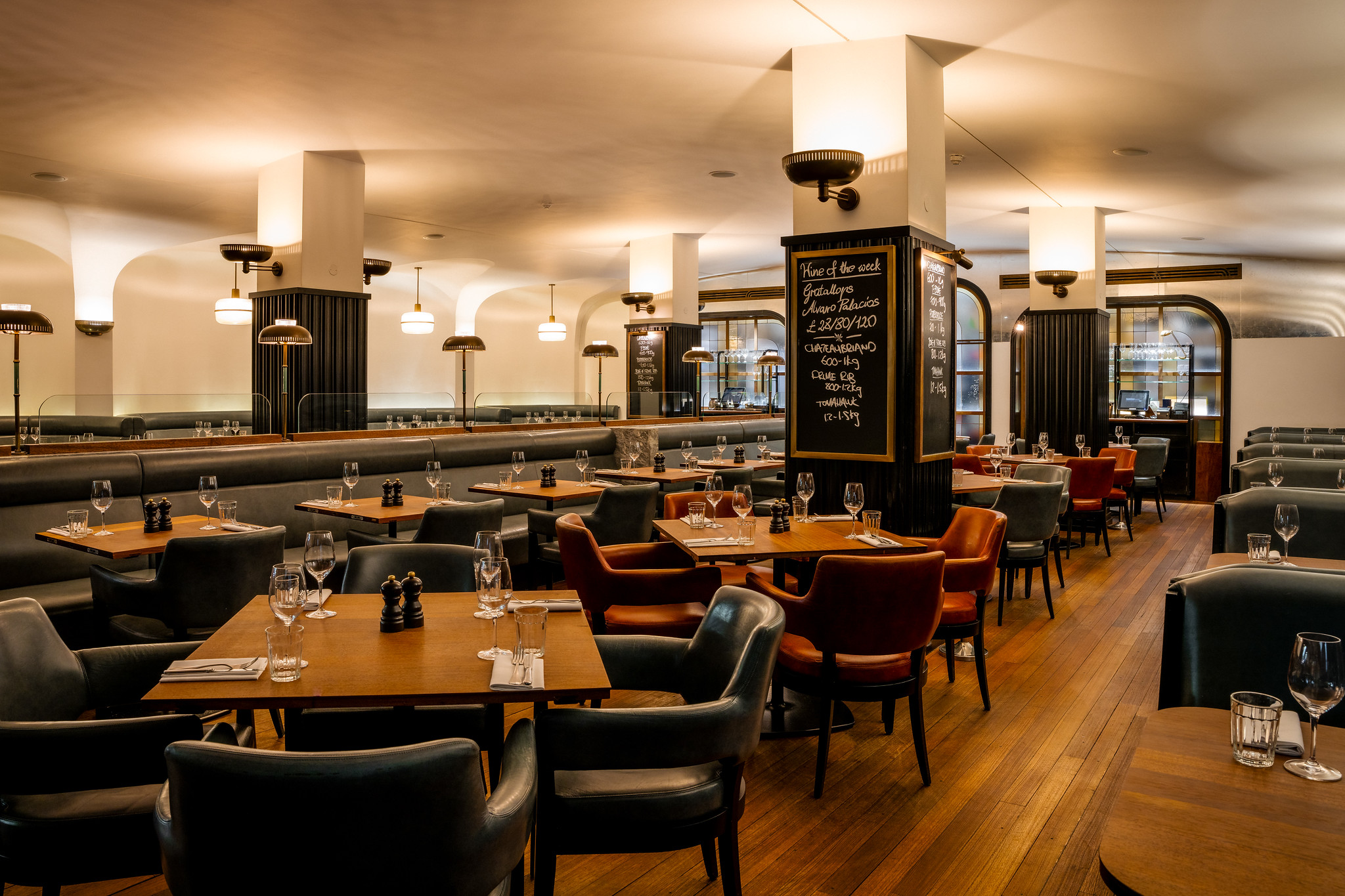 Wide show of Hawksmore Knightbridge dining room